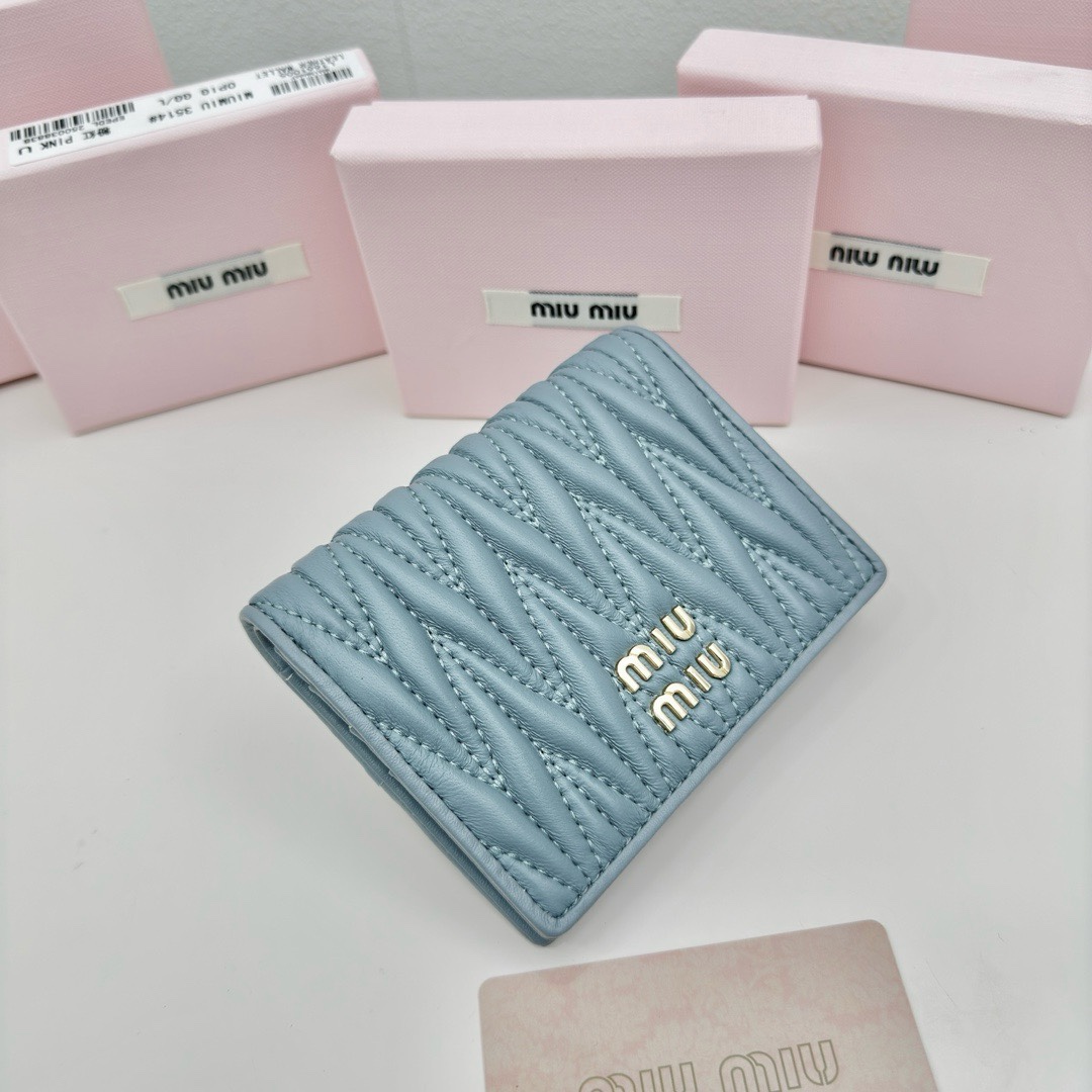 ミュウミュウ「Miu Miu」ミュウミュウ ラムスキン フラップバッグ 3513 / ショルダーバッグ