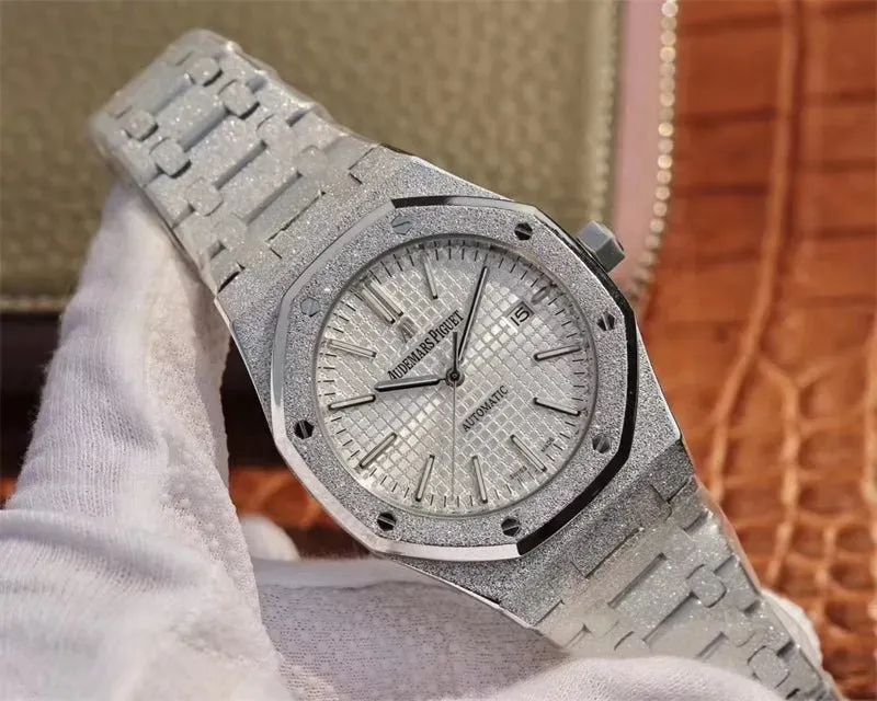 オーデマ ピゲ「Audemars Piguet」 ロイヤルオーク フロストゴールド レディースウォッチ