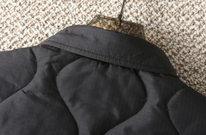 バーバリー「Burberry」秋冬 リバーシブルキルティングジャケット