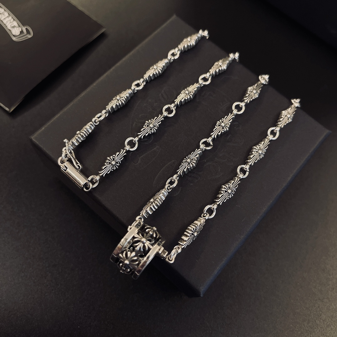 クロムハーツ「Chrome Hearts」シンプルペンダントネックレス - ユニセックス