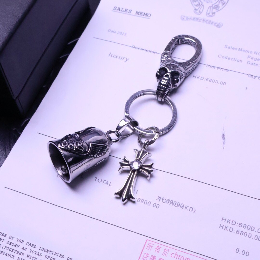 クロムハーツ「Chrome Hearts」キーホルダー＆バッグチャーム - トレンドシンボル
