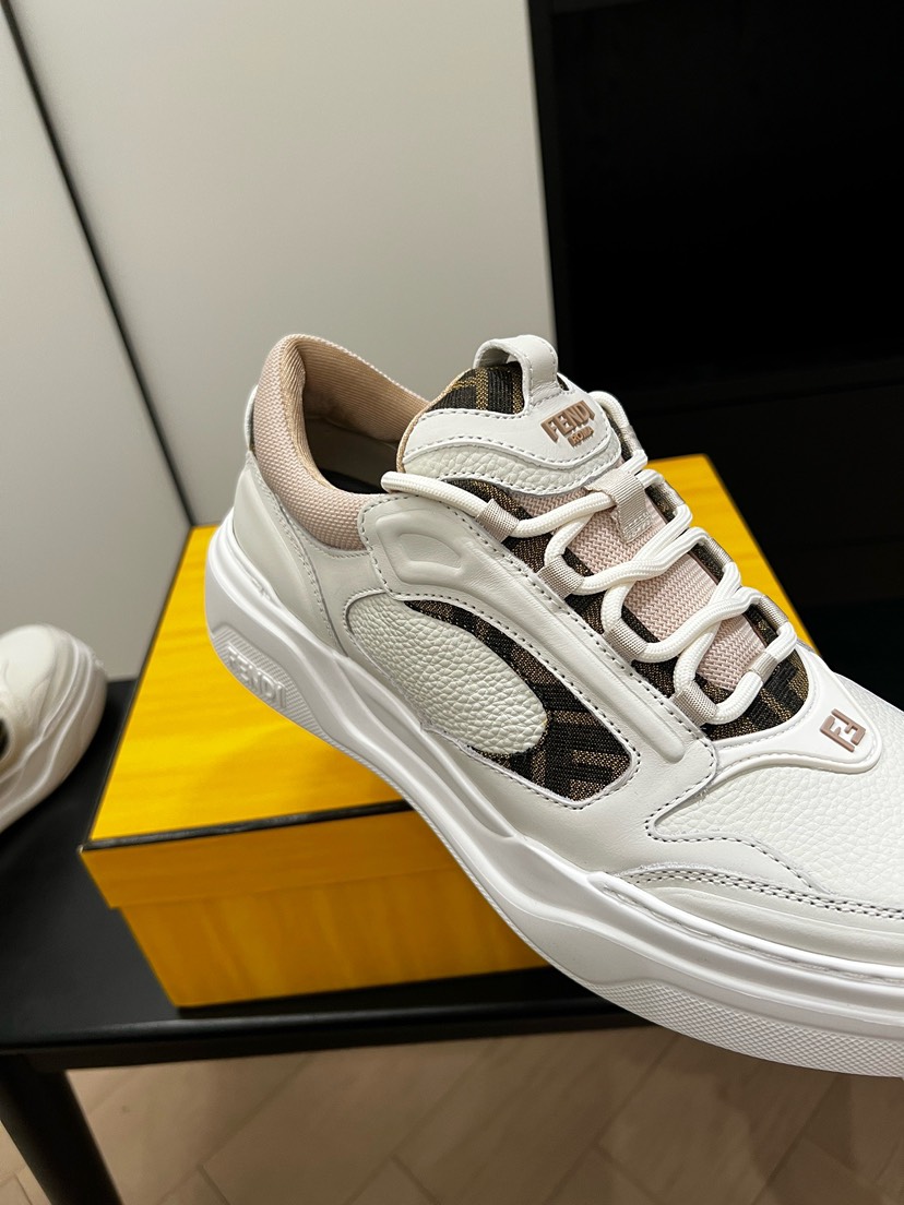 フェンディ「Fendi」フェンディ マッチ スニーカー / レザースニーカー