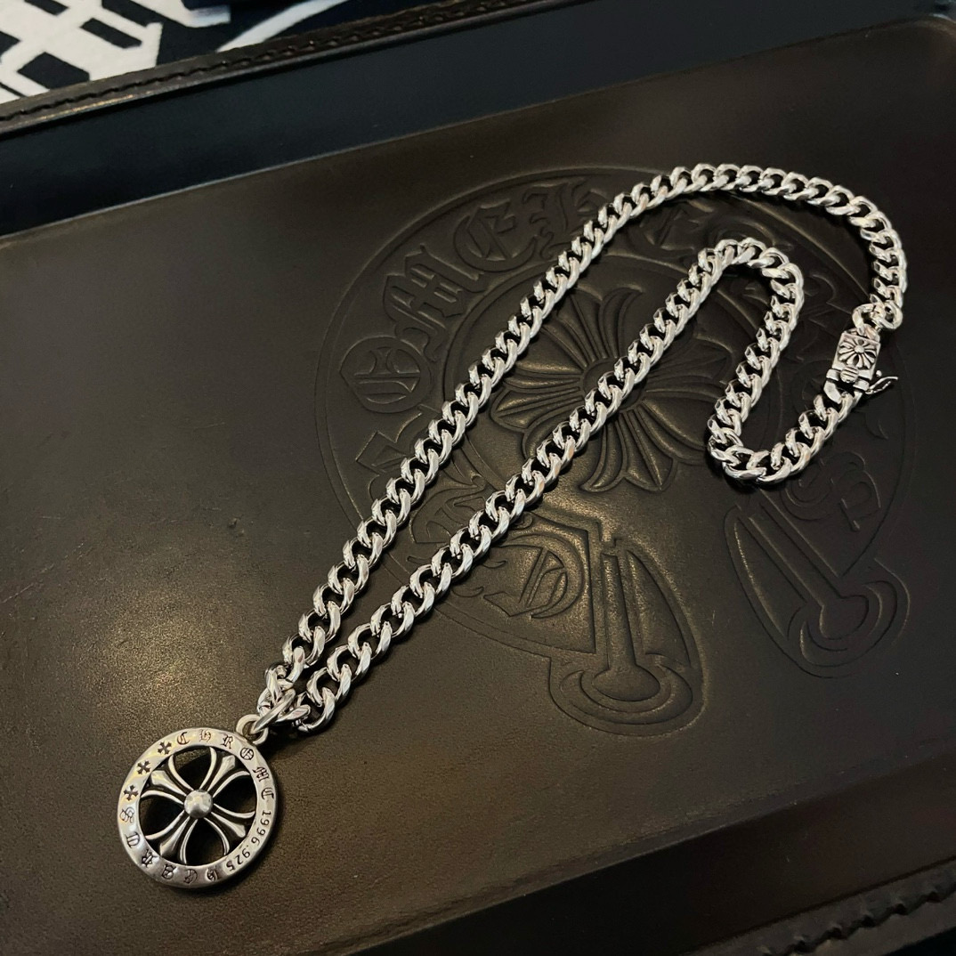 クロムハーツ「Chrome Hearts」クラシック ペンダントネックレス - 男女兼用