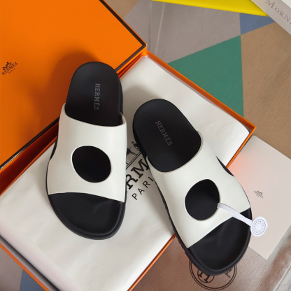 エルメス「Hermès」エルメス シェーヌダンクル サンダル / レザーテクノサンダル