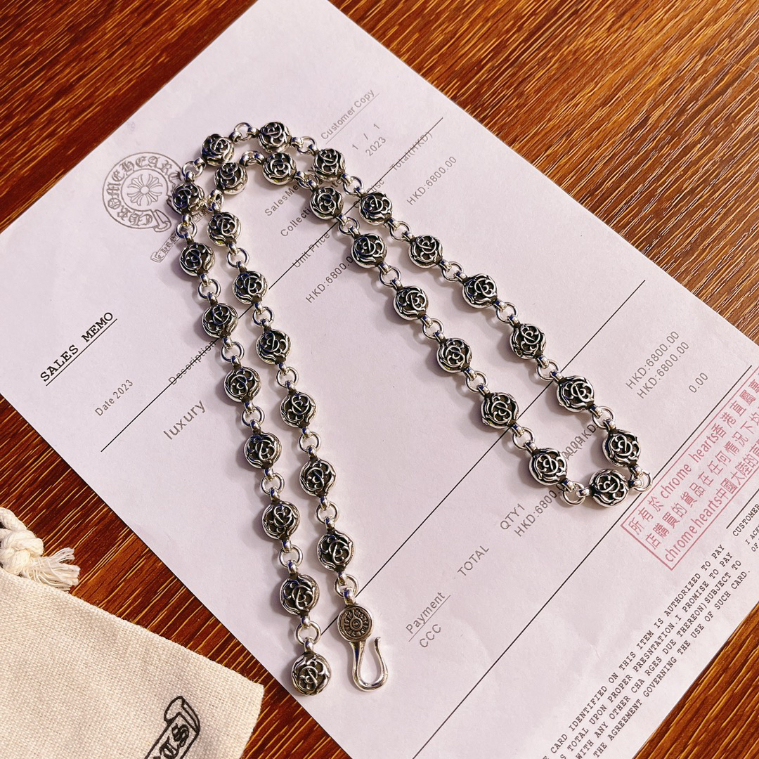 クロムハーツ「Chrome Hearts」シンプルペンダントネックレス - ユニセックス