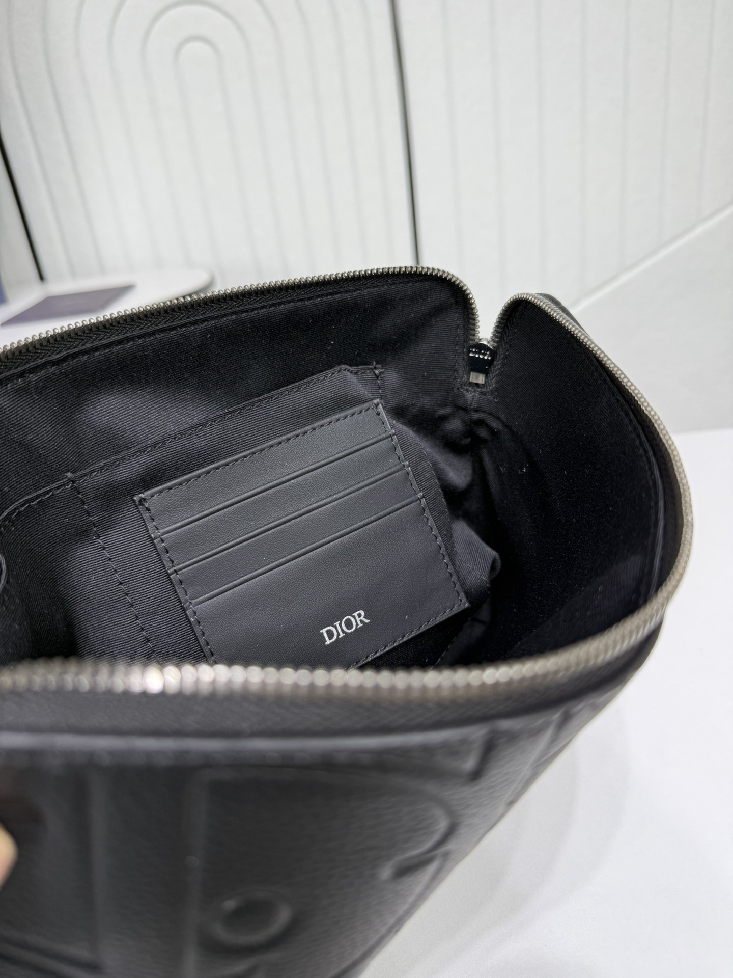 ディオール「Dior」Oblique Galaxy ボウル ポーチ