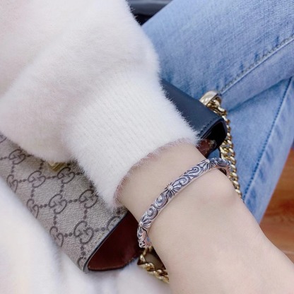 クロムハーツ「Chrome Hearts」Vintage Cross Cuff Bracelet