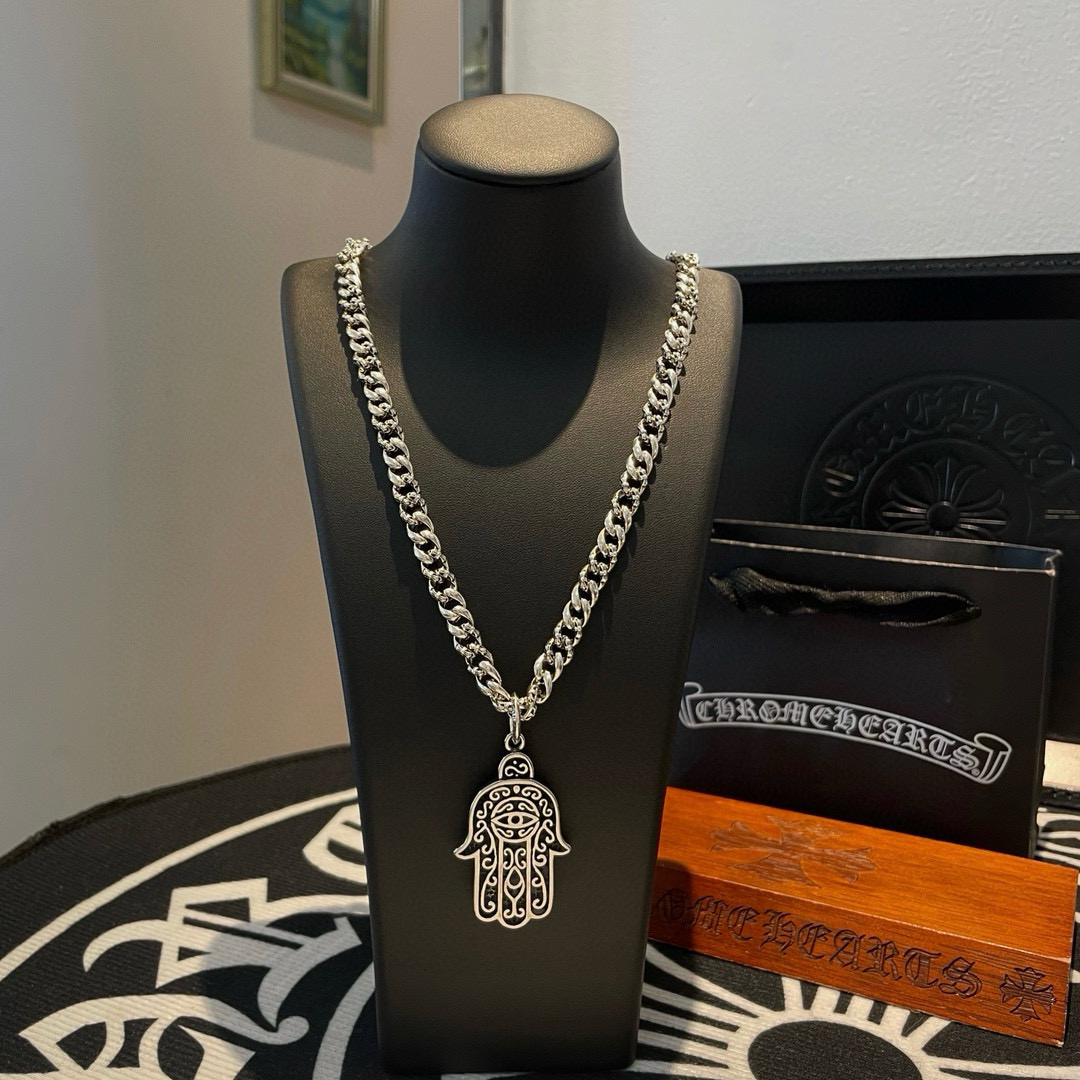 クロムハーツ「Chrome Hearts」シンプルペンダントネックレス - ユニセックス