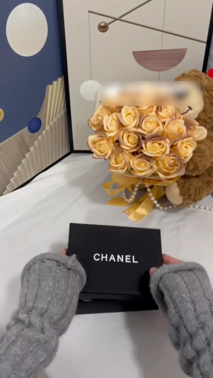 シャネル「Chanel」カヴィアレザー ウエストバッグ