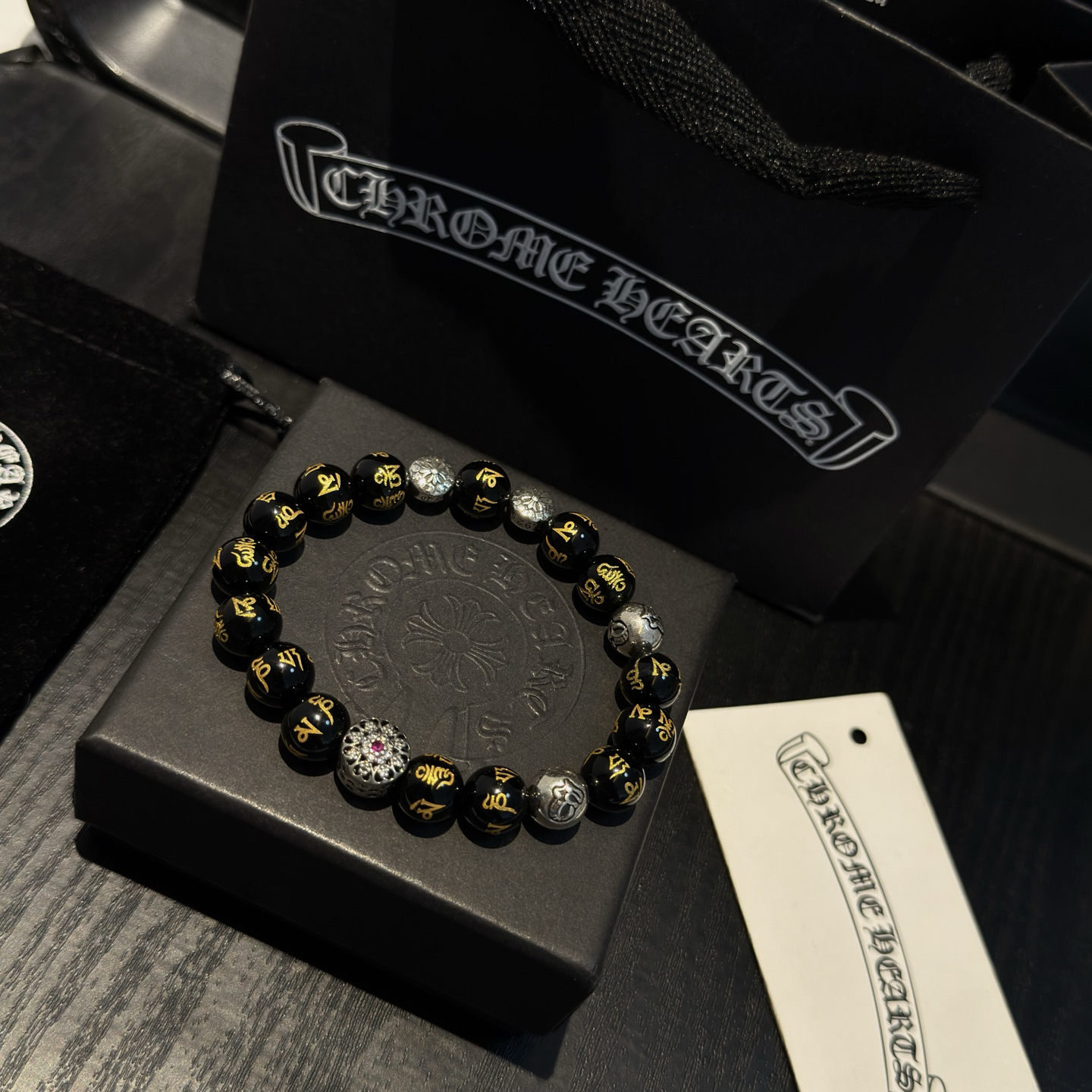 クロムハーツ「Chrome Hearts」クロムハーツ ブレスレット - ヴィンテージ＆ロックテイスト ペア用