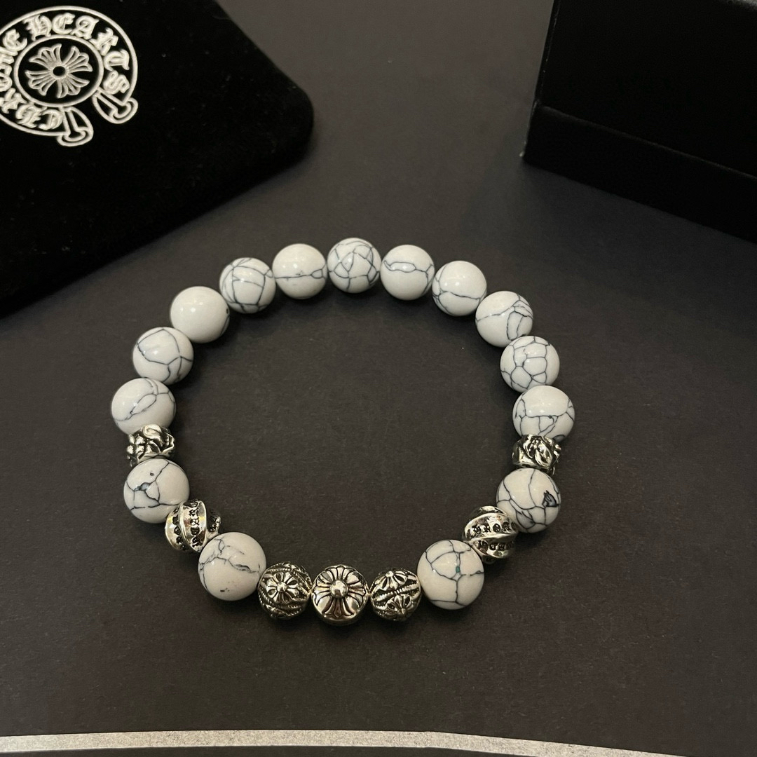 クロムハーツ「Chrome Hearts」ブレスレット - ヴィンテージ＆ロックテイスト ペア用