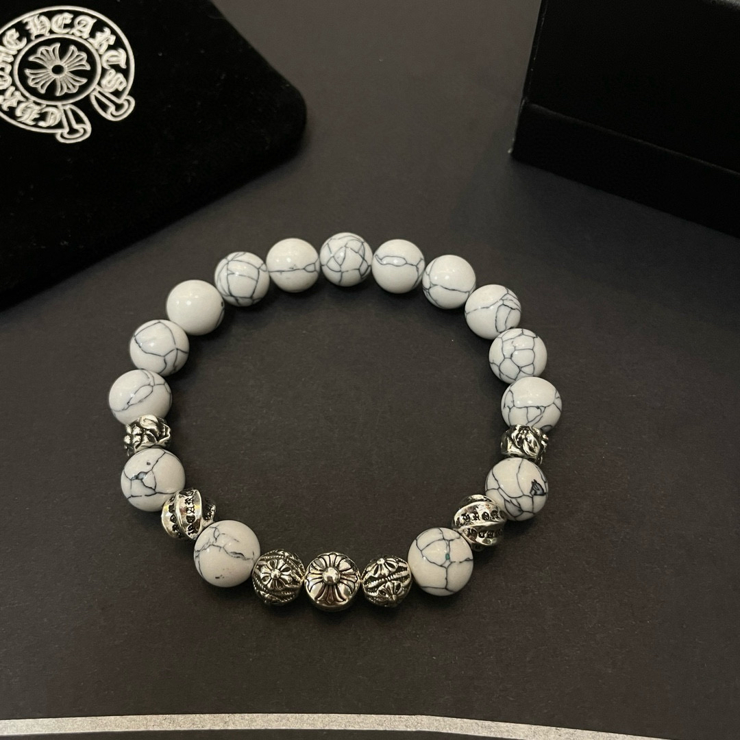 クロムハーツ「Chrome Hearts」ブレスレット - ヴィンテージ＆ロックテイスト ペア用