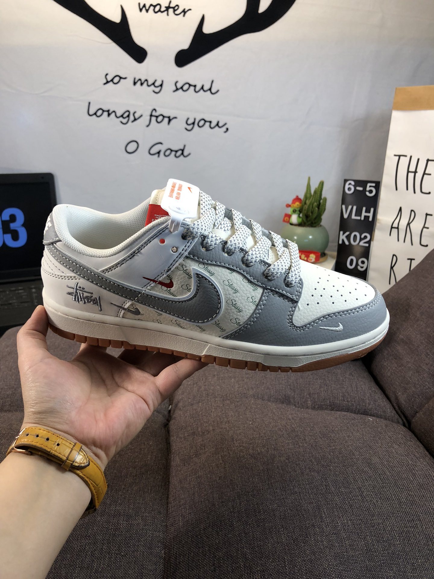 「限定コラボモデル」Nike × Travis Scott × Fragment Design Air Jordan 1 Low OG SP "Sail/Black" ローカットスニーカー