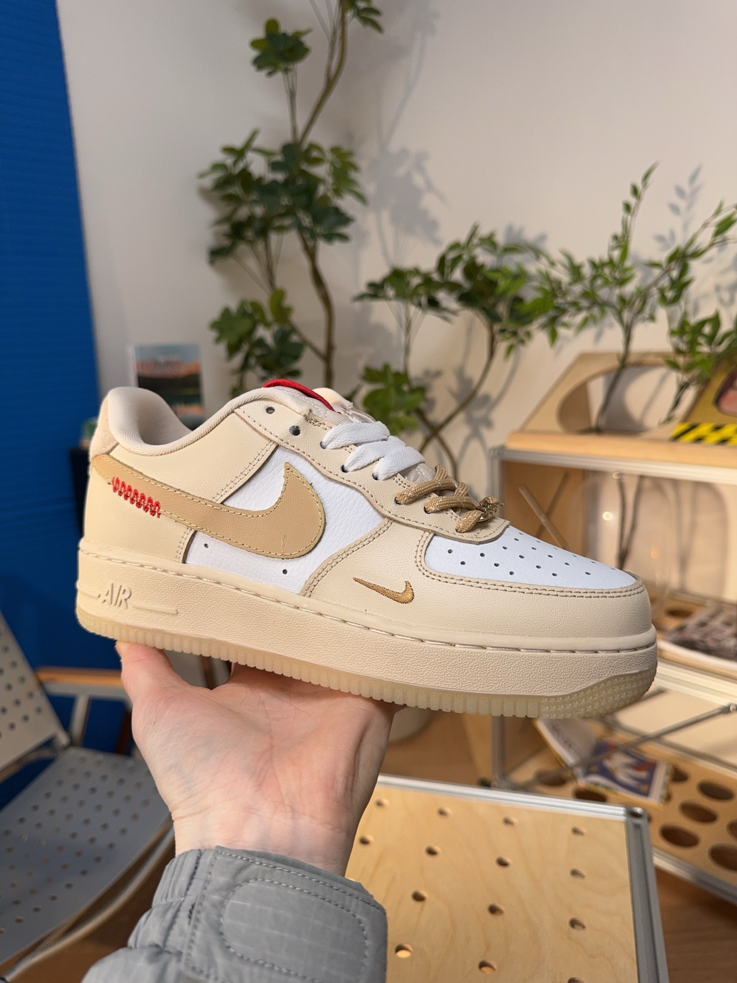 ナイキ「Nike」Air Force 1 '07 Low Platform ローテップ スニーカー