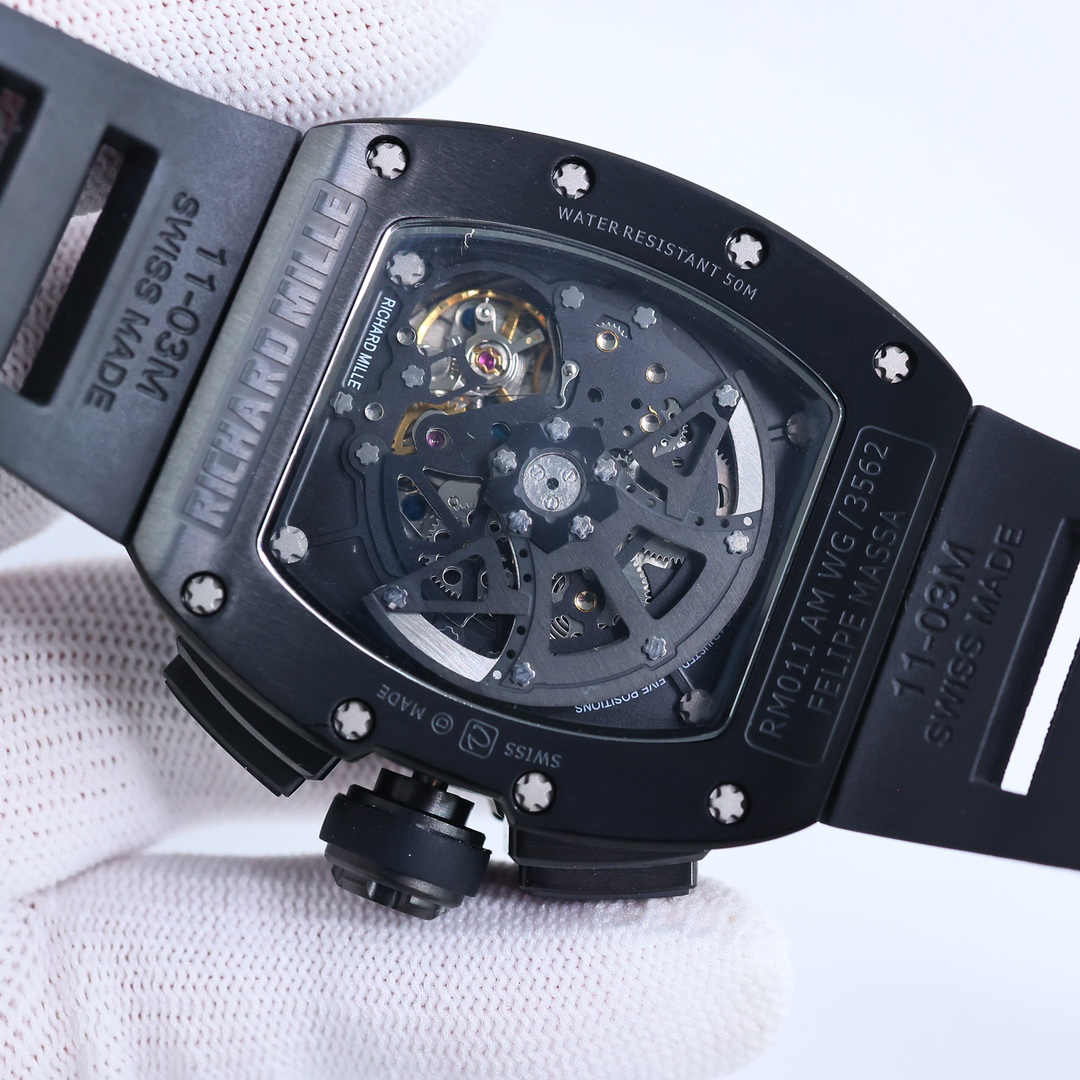 リシャール ミル「Richard Mille」 RM011-FM フライバック クロノグラフ メンズウォッチ49MM