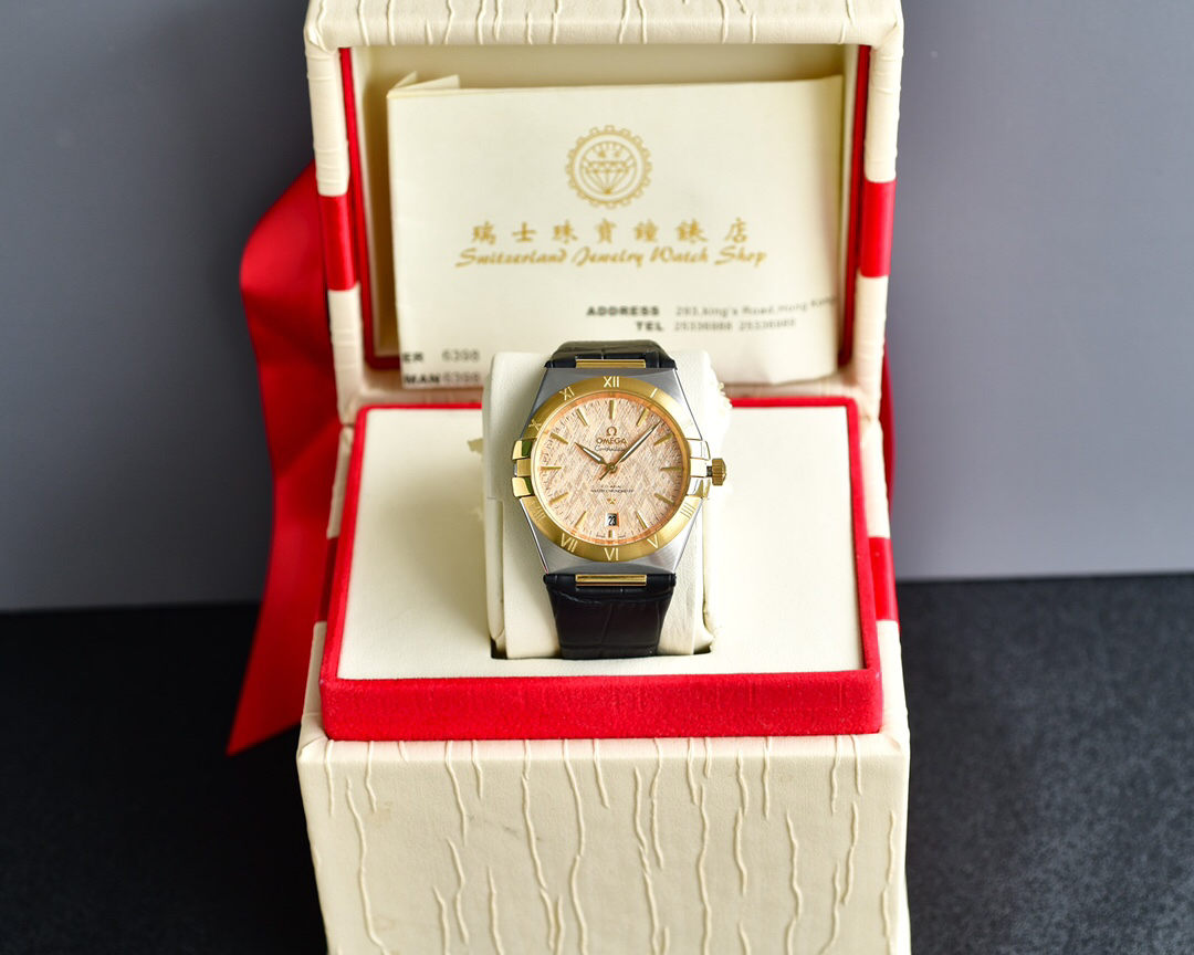 オメガ［Omega］「Constellation Gents’」星座シリーズ第五世代の公式商品紹介を整理しました。39MM