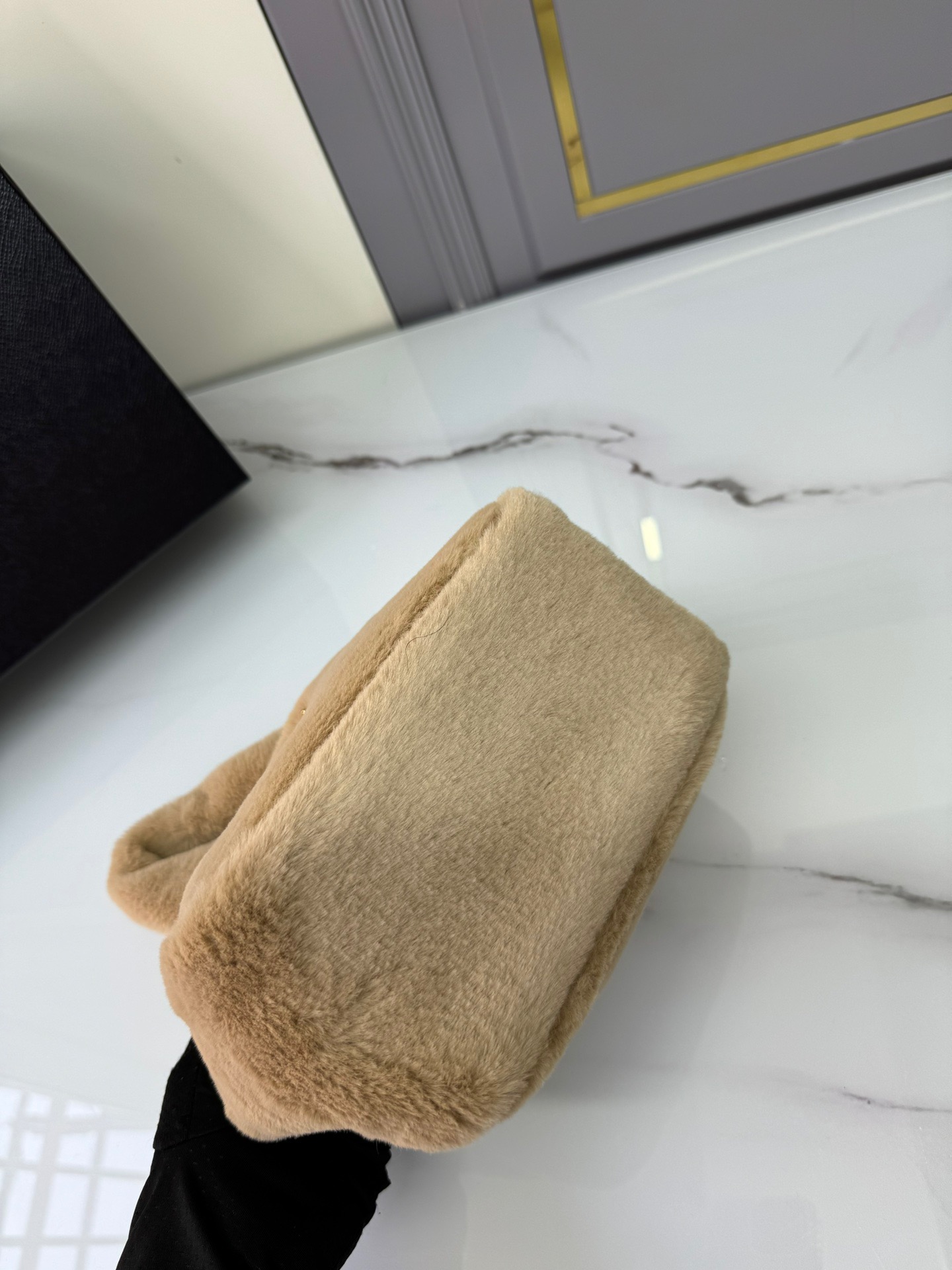 プラダ「Prada」ウール ミニバッグ  レディースバッグ