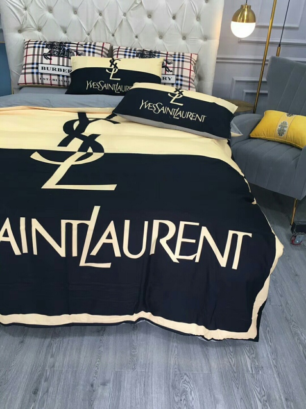 サンローラン「Saint Laurent」プレミアムコットン デジタルプリント 4点セット