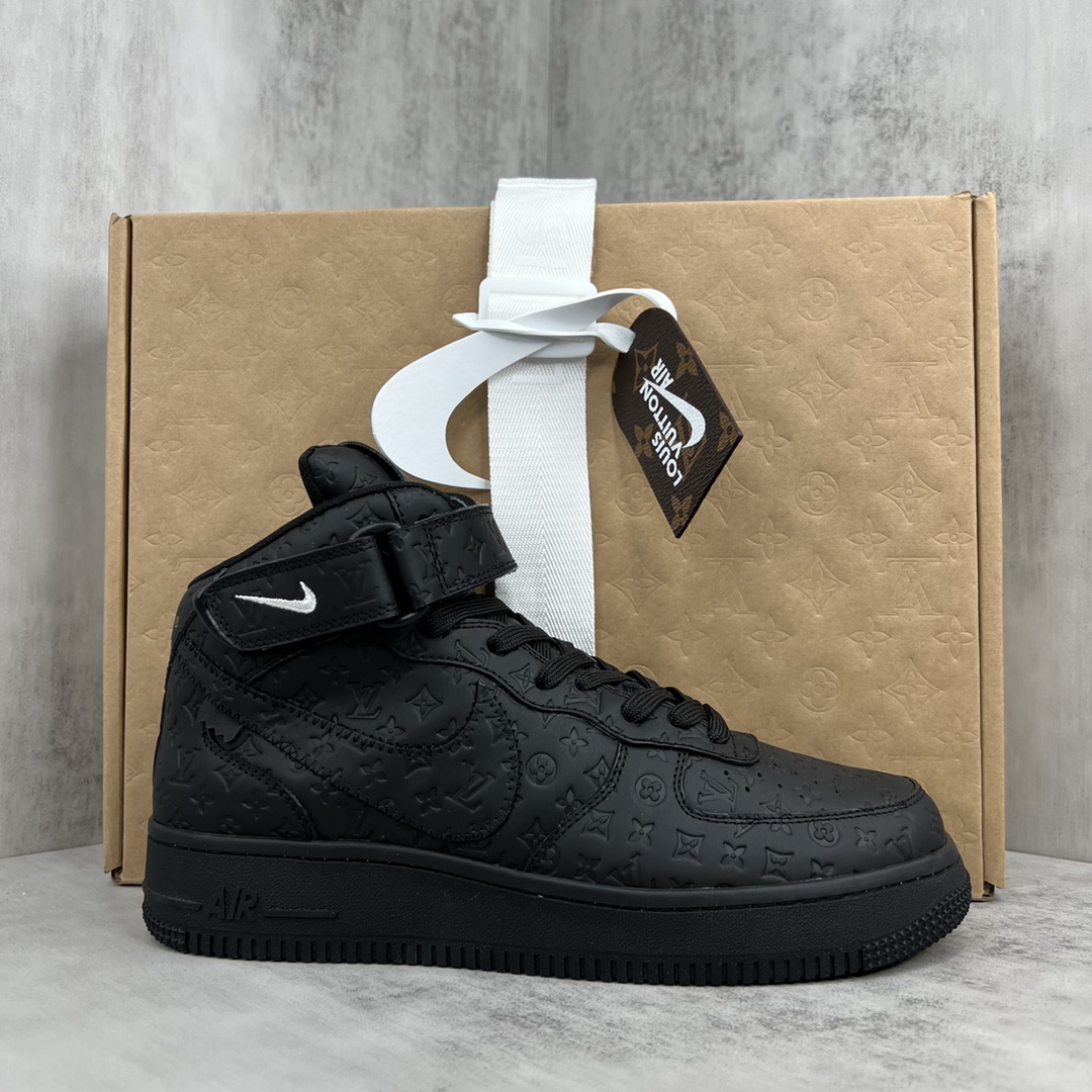 「コラボモデル」Louis Vuitton x Off-White x Nike Air Force 1 High スニーカー