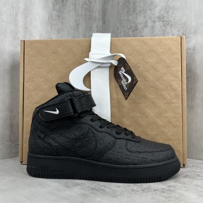 「コラボモデル」Louis Vuitton x Off-White x Nike Air Force 1 High スニーカー