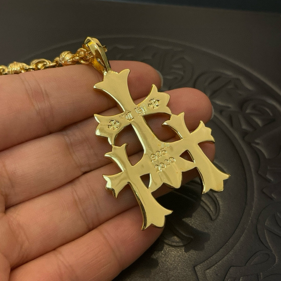 クロムハーツ「Chrome Hearts」クラシック ペンダントネックレス - 男女兼用