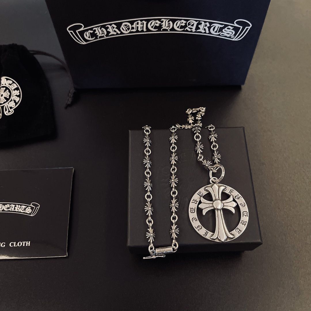 クロムハーツ「Chrome Hearts」シンプルペンダントネックレス - ユニセックス