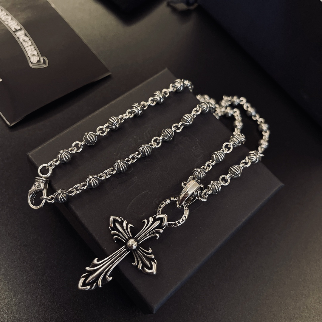 クロムハーツ「Chrome Hearts」シンプルペンダントネックレス - ユニセックス