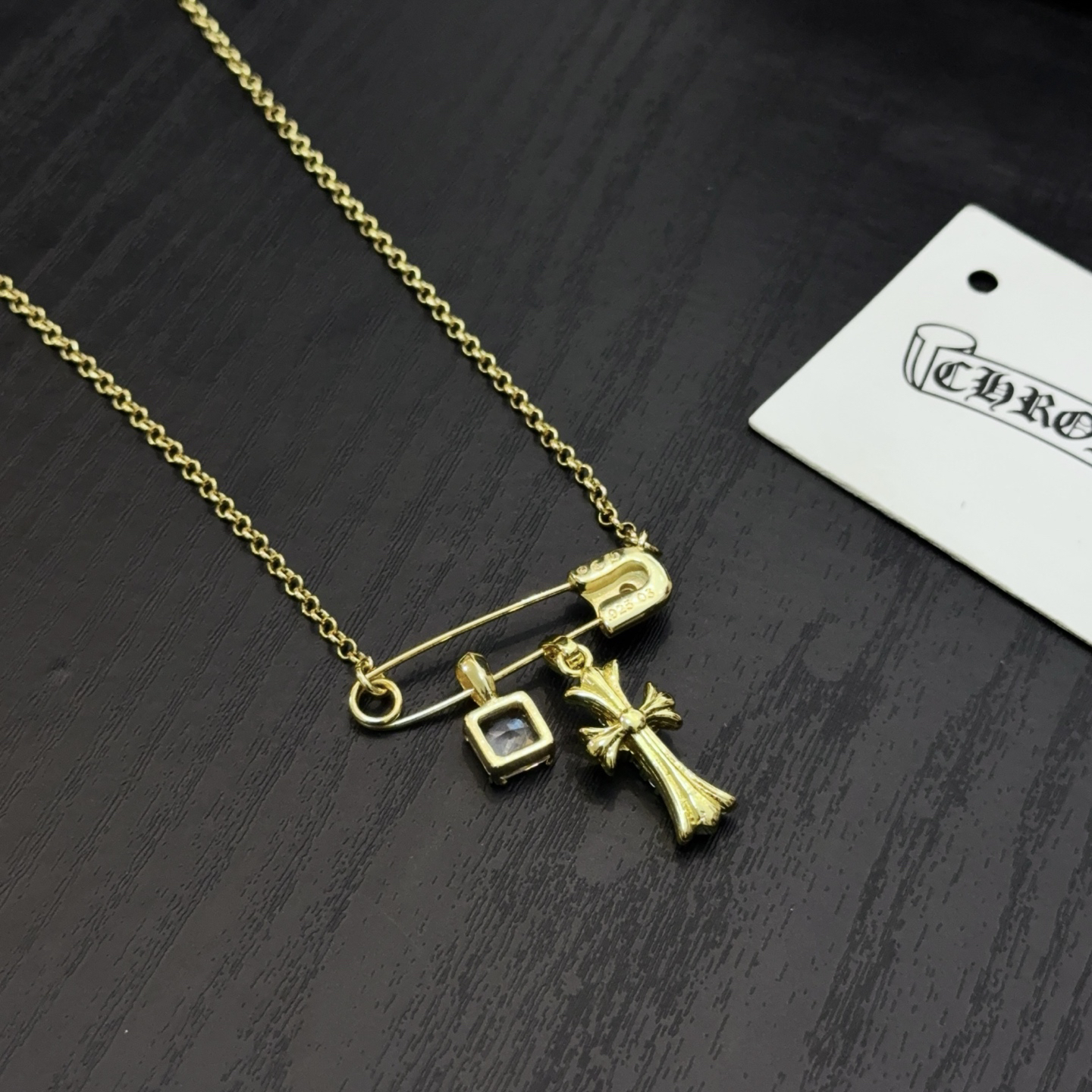 クロムハーツ「Chrome Hearts」シンプルペンダントネックレス - ユニセックス