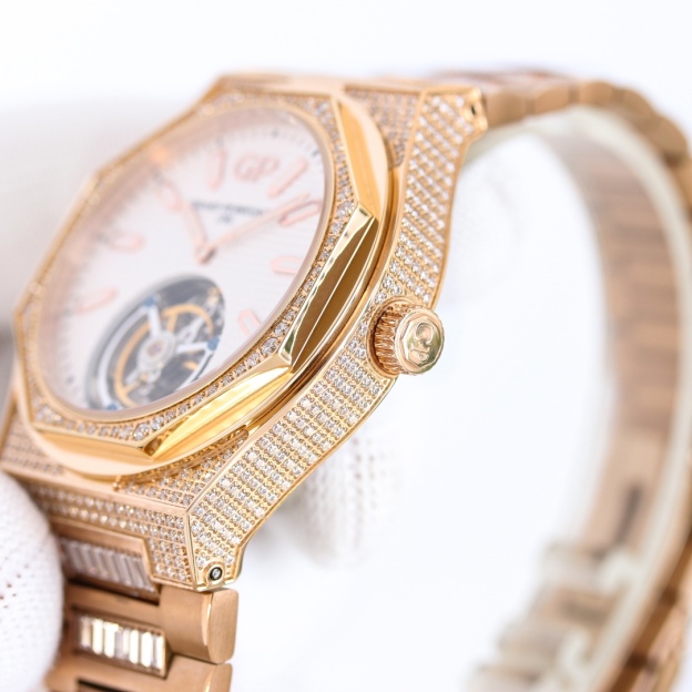 ジラール・ペルゴ「Girard-Perregaux」ラウレアート トゥールビヨン 腕時計42MM