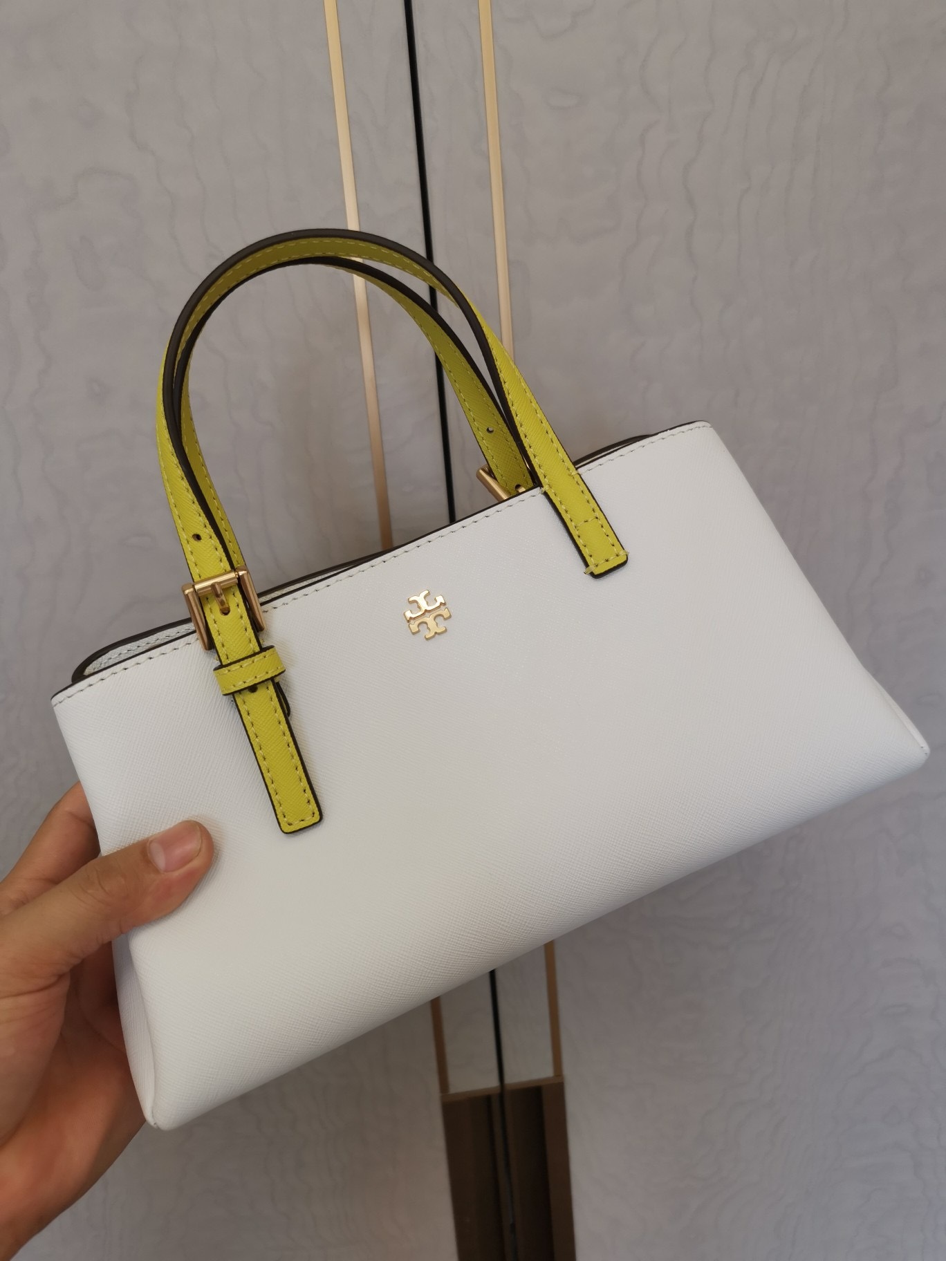 トリー バーチ「Tory Burch」エマーソン ミニトート ショルダー/クロスボディ ハンドバッグ