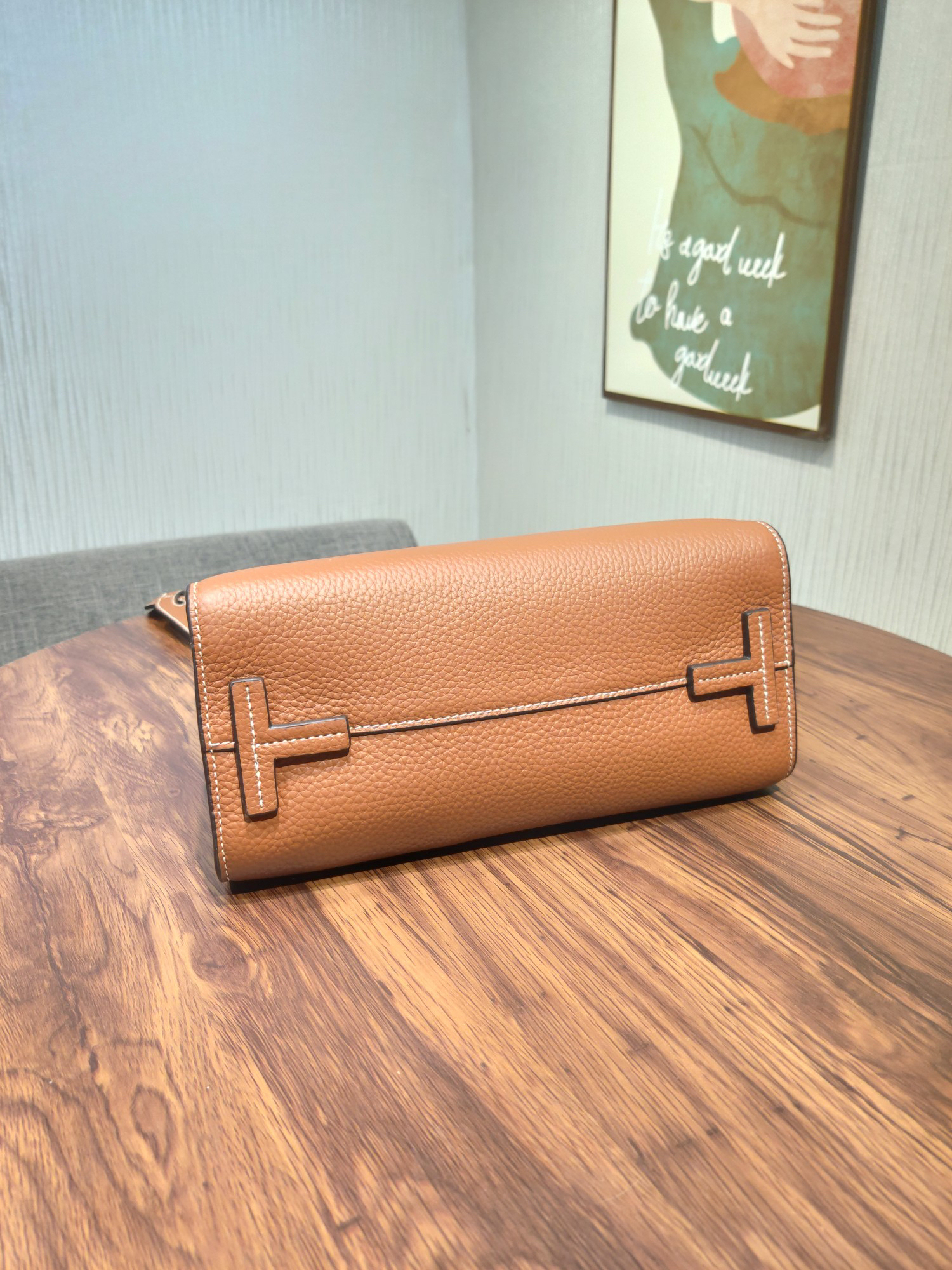 トリー バーチ「Tory Burch」ミラー ピーブレザー ハンドバッグ