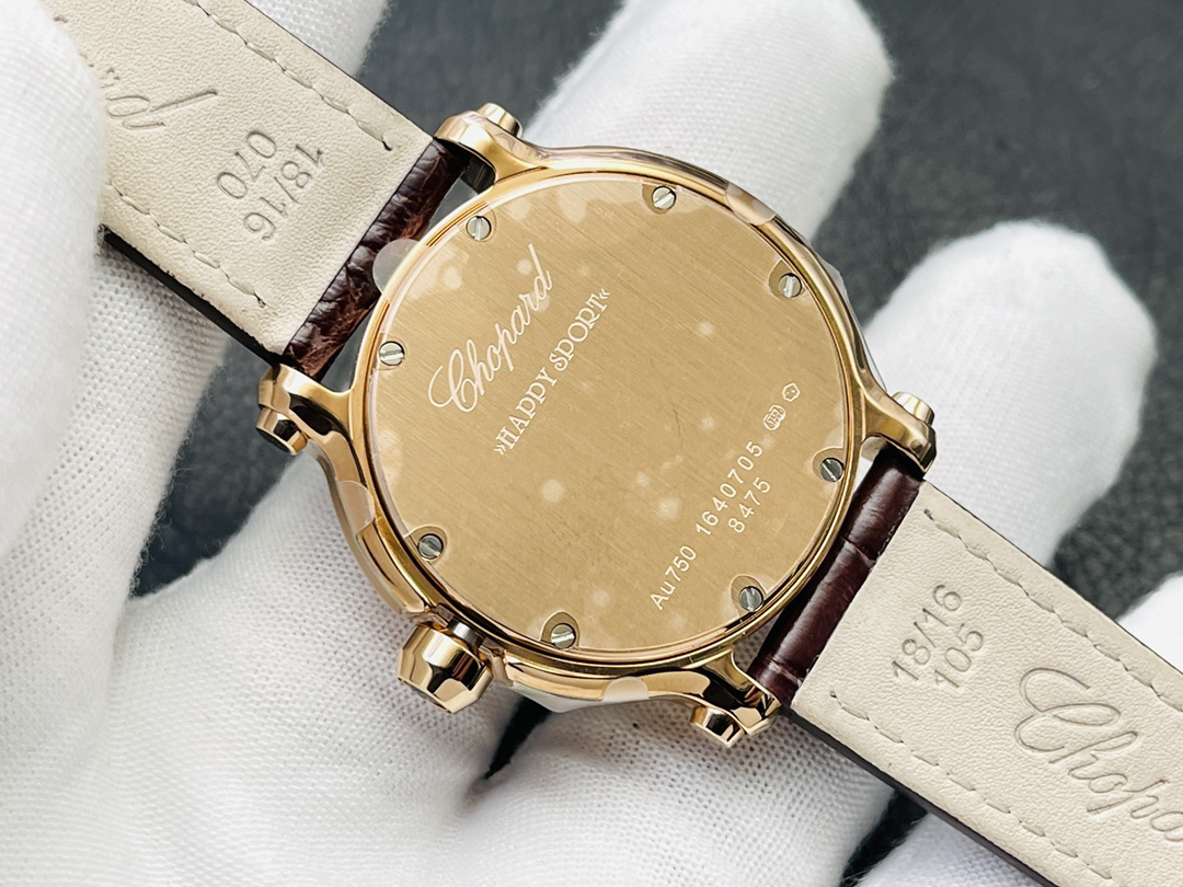 ショパール「Chopard」ハッピーダイヤモンド レディースウォッチ36MM