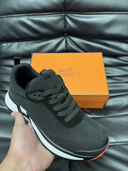 エルメス［Hermès］メンズ テックニット モダンスニーカー