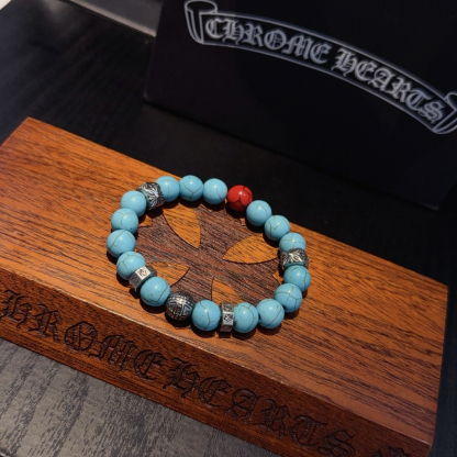 クロムハーツ「Chrome Hearts」ブレスレット - ヴィンテージ＆ロックテイスト ペア用