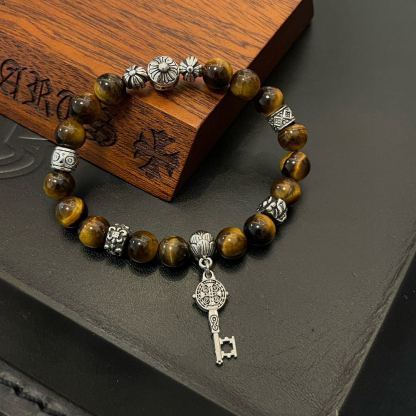 クロムハーツ「Chrome Hearts」ブレスレット - ヴィンテージ＆ロックテイスト ペア用