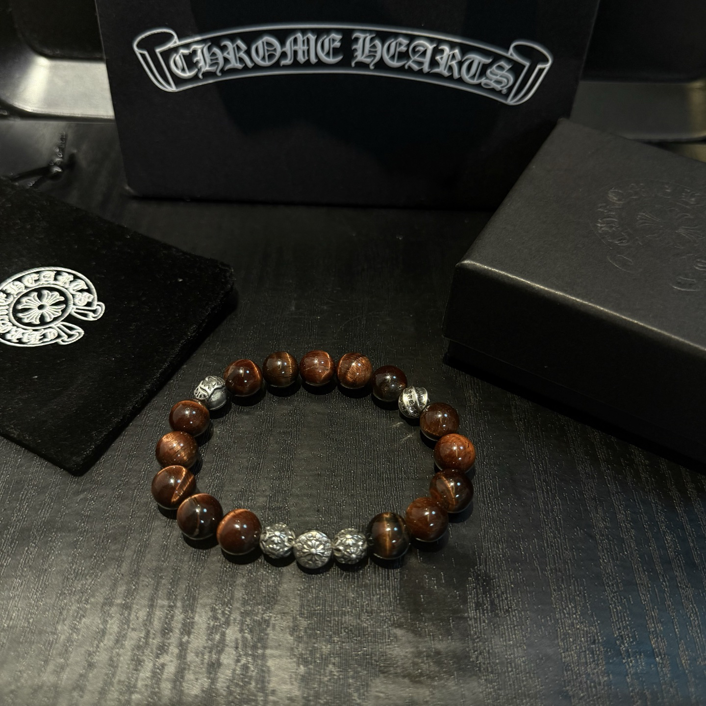 クロムハーツ「Chrome Hearts」ブレスレット - ヴィンテージ＆ロックテイスト ペア用