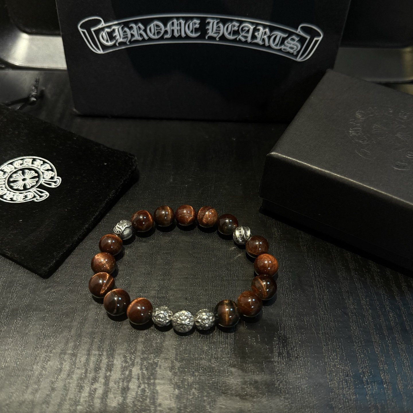 クロムハーツ「Chrome Hearts」ブレスレット - ヴィンテージ＆ロックテイスト ペア用