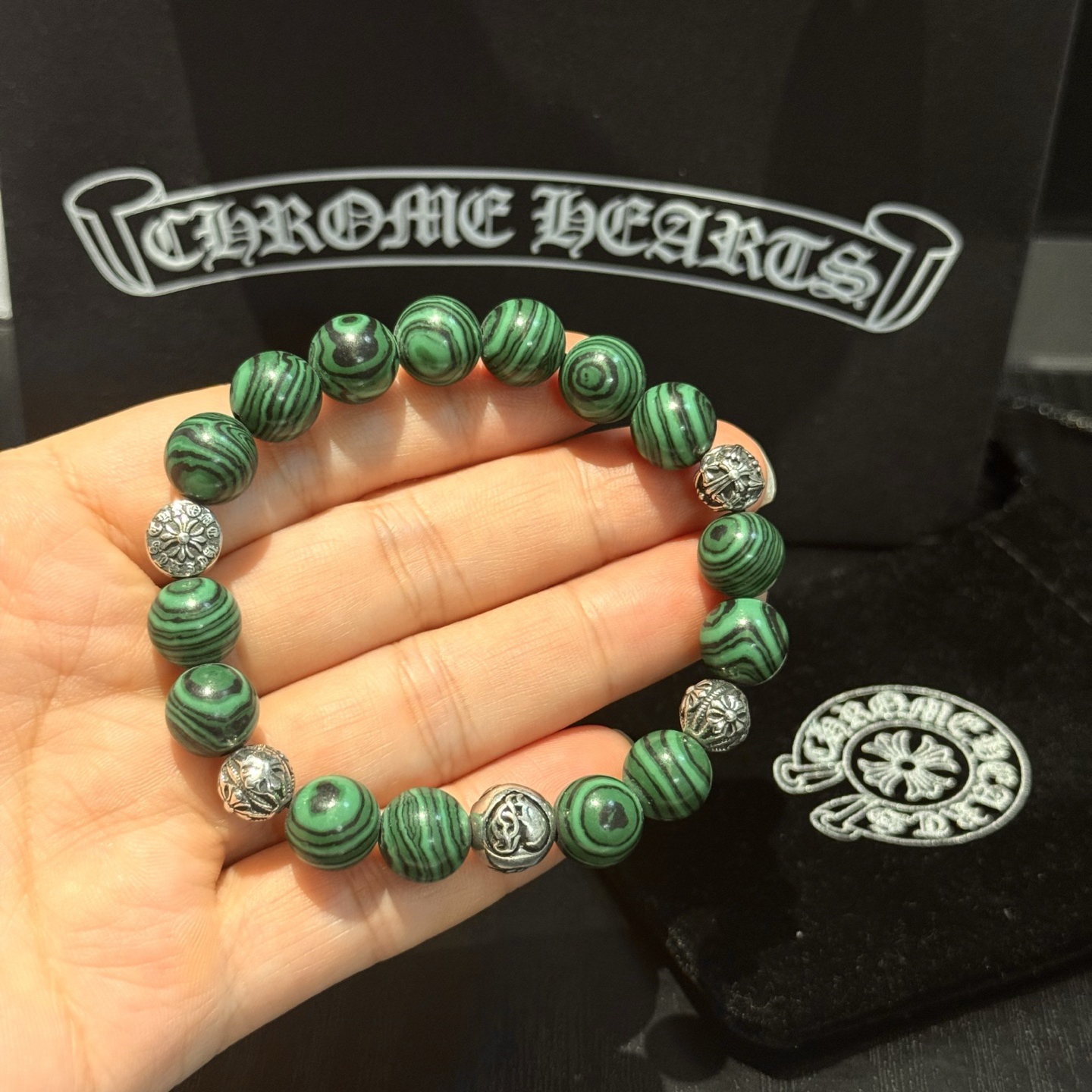 クロムハーツ「Chrome Hearts」ブレスレット - ヴィンテージ＆ロックテイスト ペア用