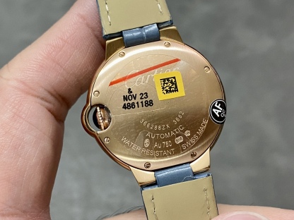 カルティエ［Cartier］バロン ブリュ 33mm 自動巻き