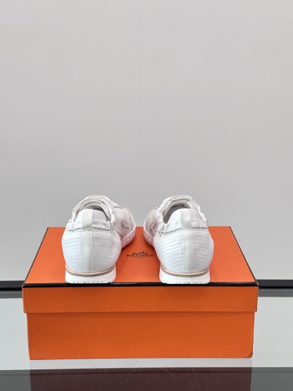 エルメス［Hermès］ ペアルック モダンランナー ホワイトベース