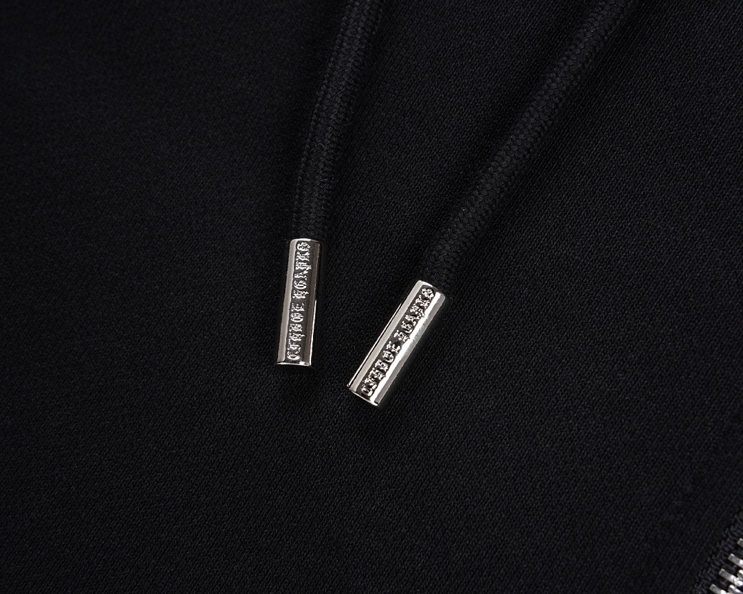 クロムハーツ「Chrome Hearts」秋冬ロングスリーブ ジップアップフーディ - ユニセックス