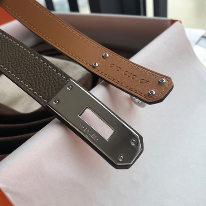 エルメス「Hermès」Kelly 18 ベルト レディース 100CM レザーベルト