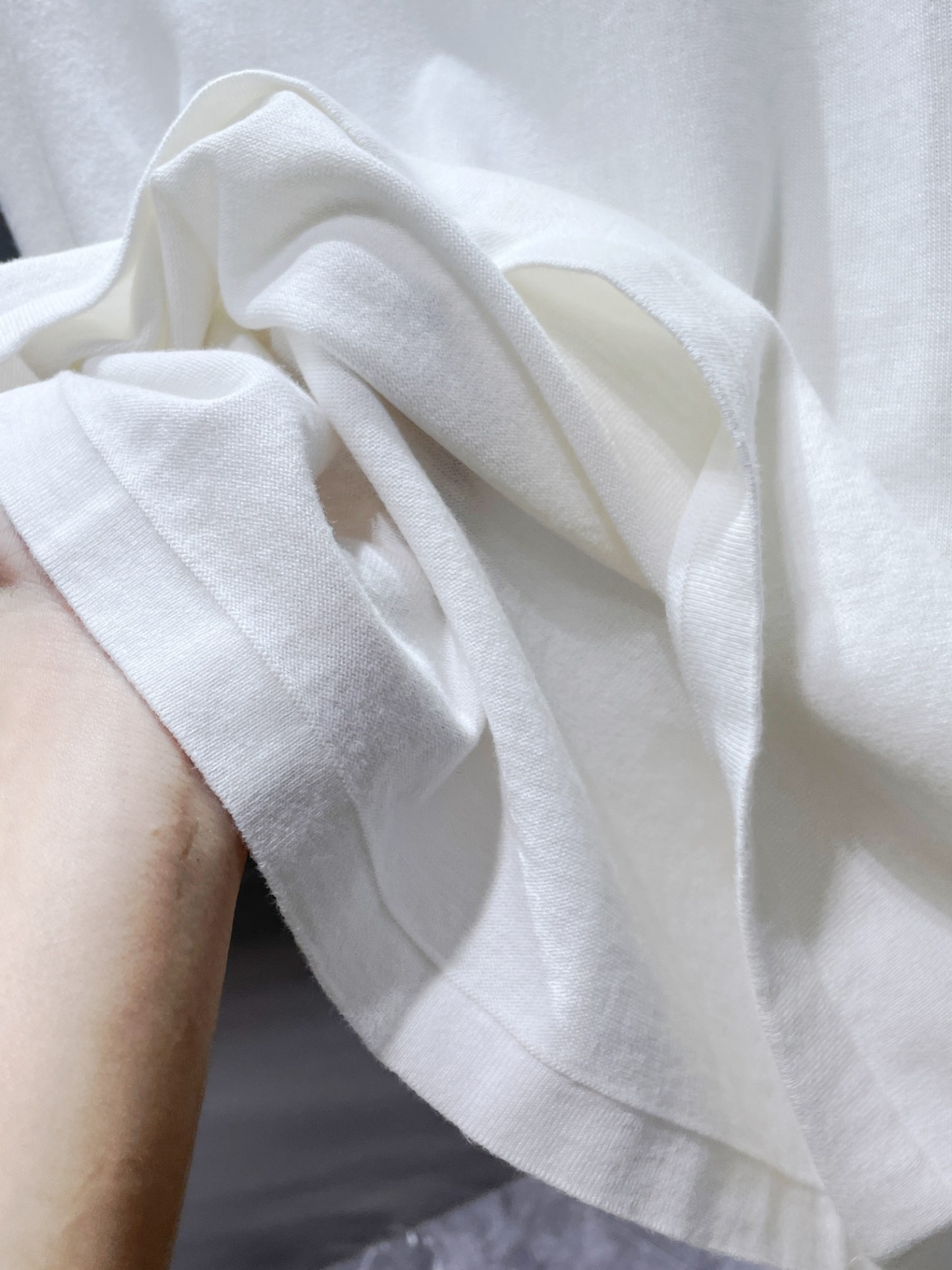 ルイ・ヴィトン「Louis Vuitton」2025SS プレミアム ニット クルーネックTシャツ（メンズ）