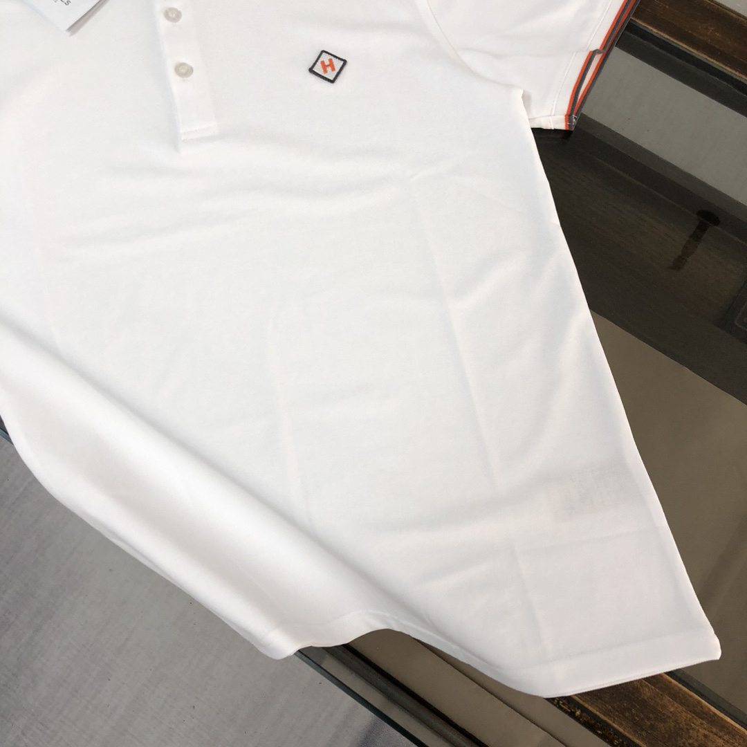 エルメス「Hermès」2025 春夏コレクション メンズ コットンTシャツ