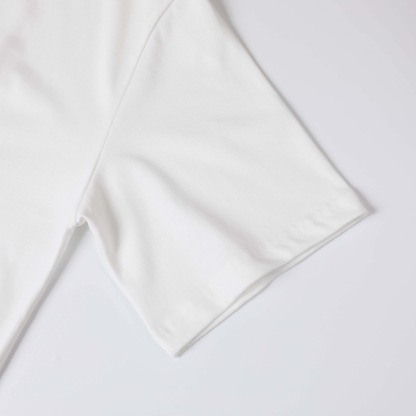 シャネル「Chanel」2024 ロゴ エンブロイダリー Tシャツ