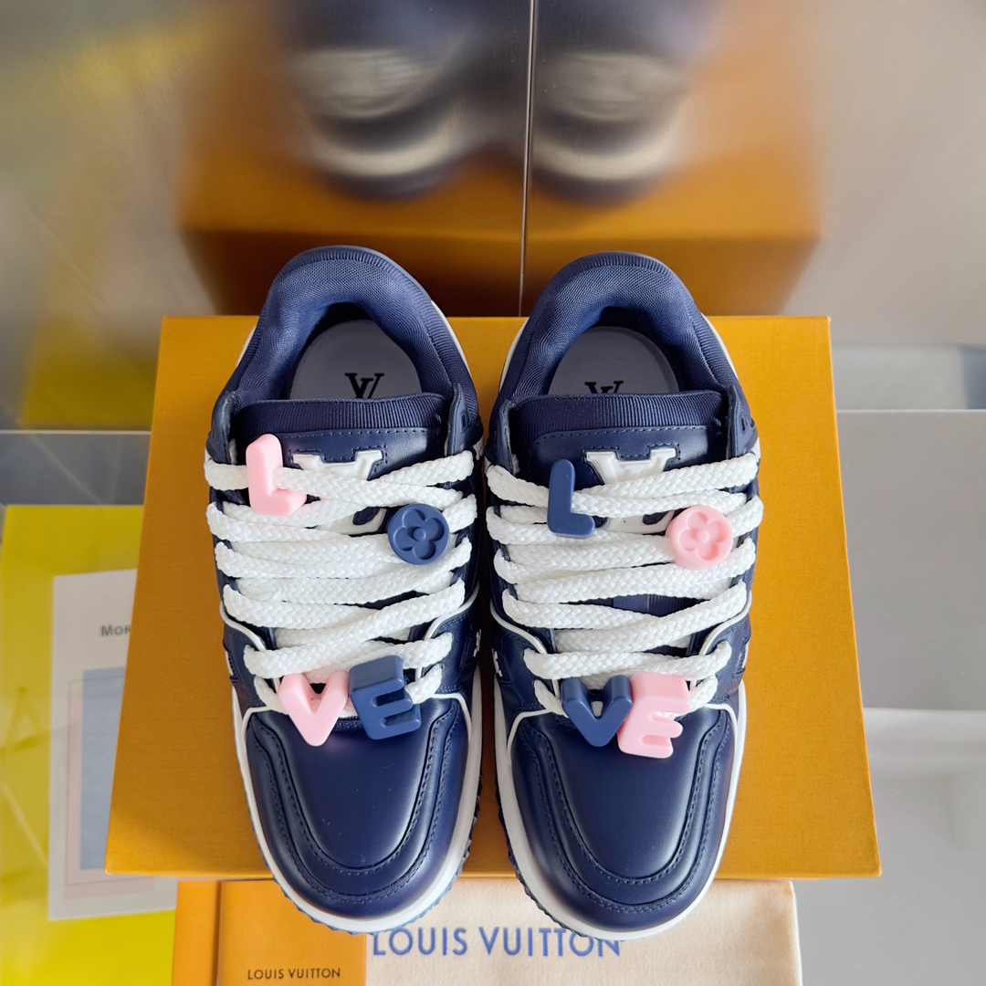 「コラボモデル」Louis Vuitton x Trainer Maxi スニーカー