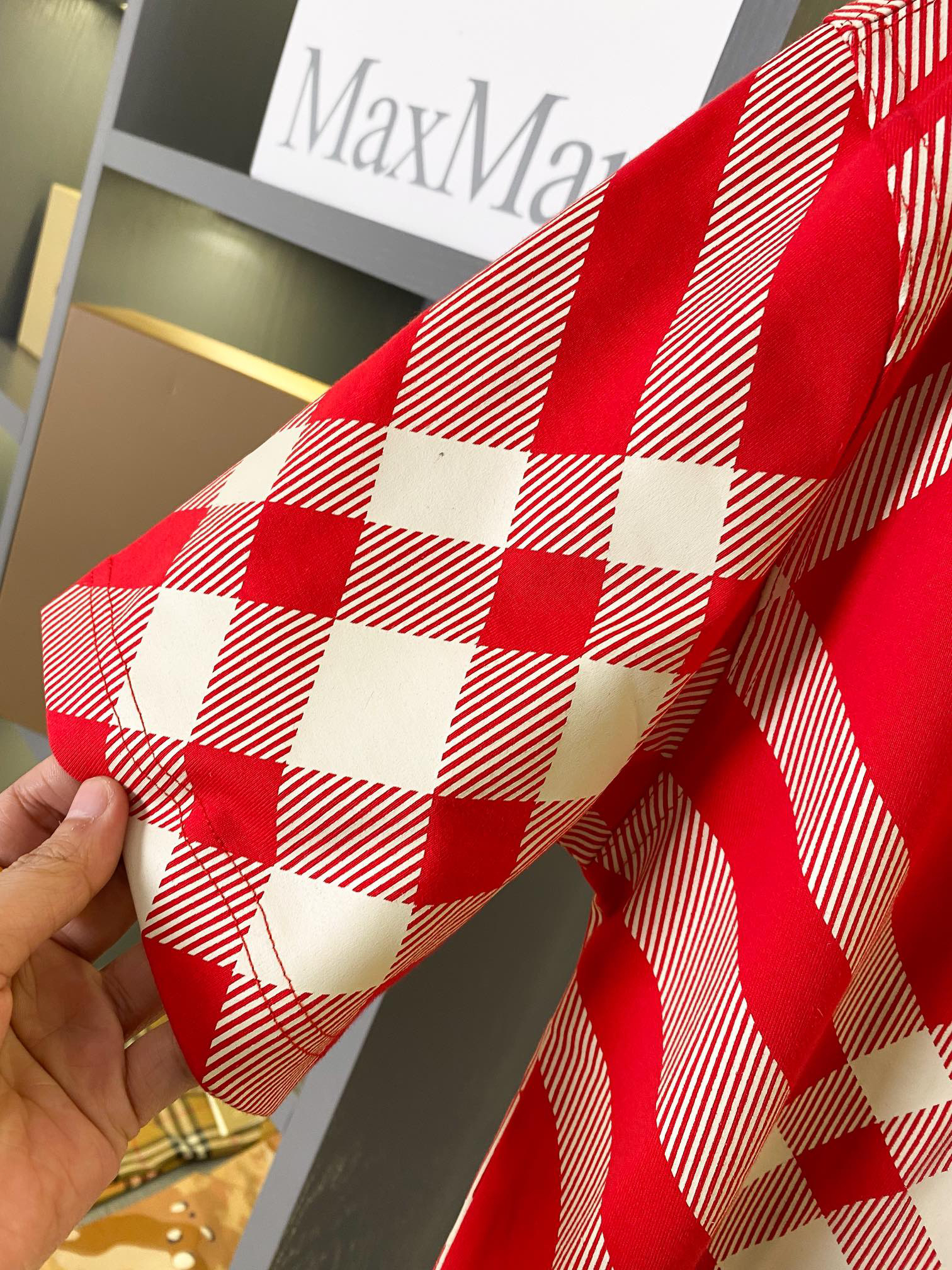 バーバリー「Burberry」クラシック チェック コットン Tシャツ