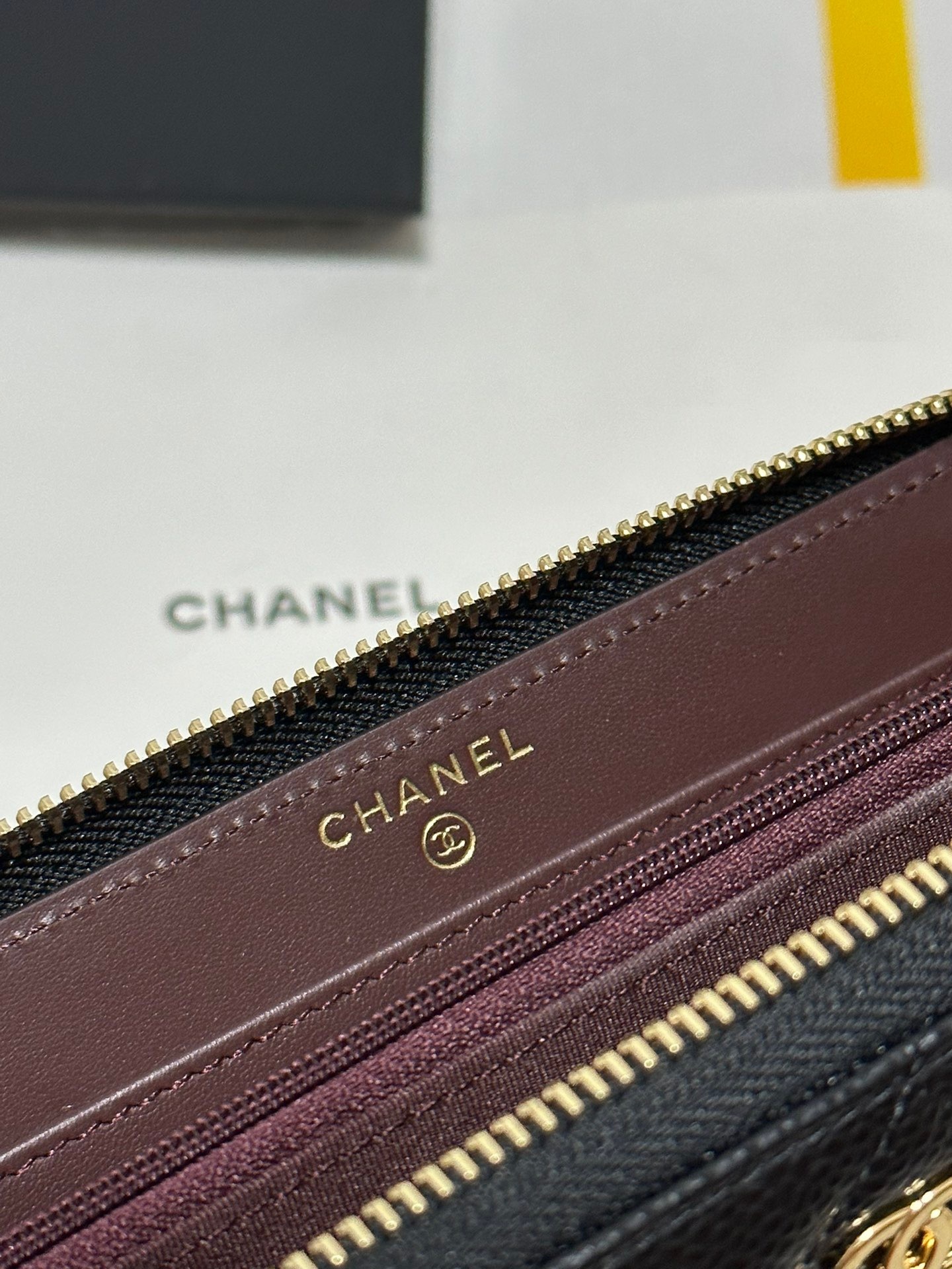 シャネル「Chanel」クラシック ジップ ウォレット