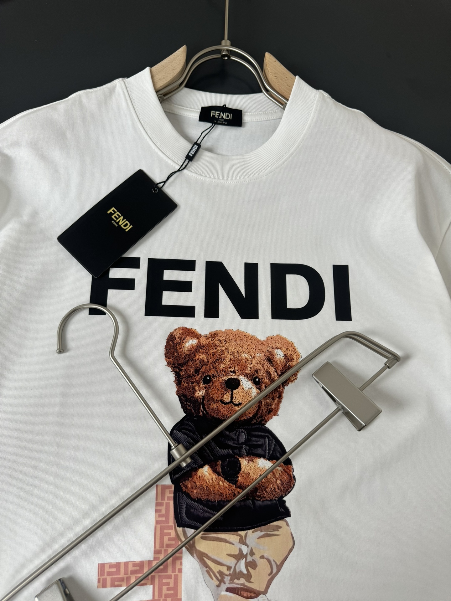 フェンディ「Fendi」2025SS 春夏新作 ラウンドネック Tシャツ