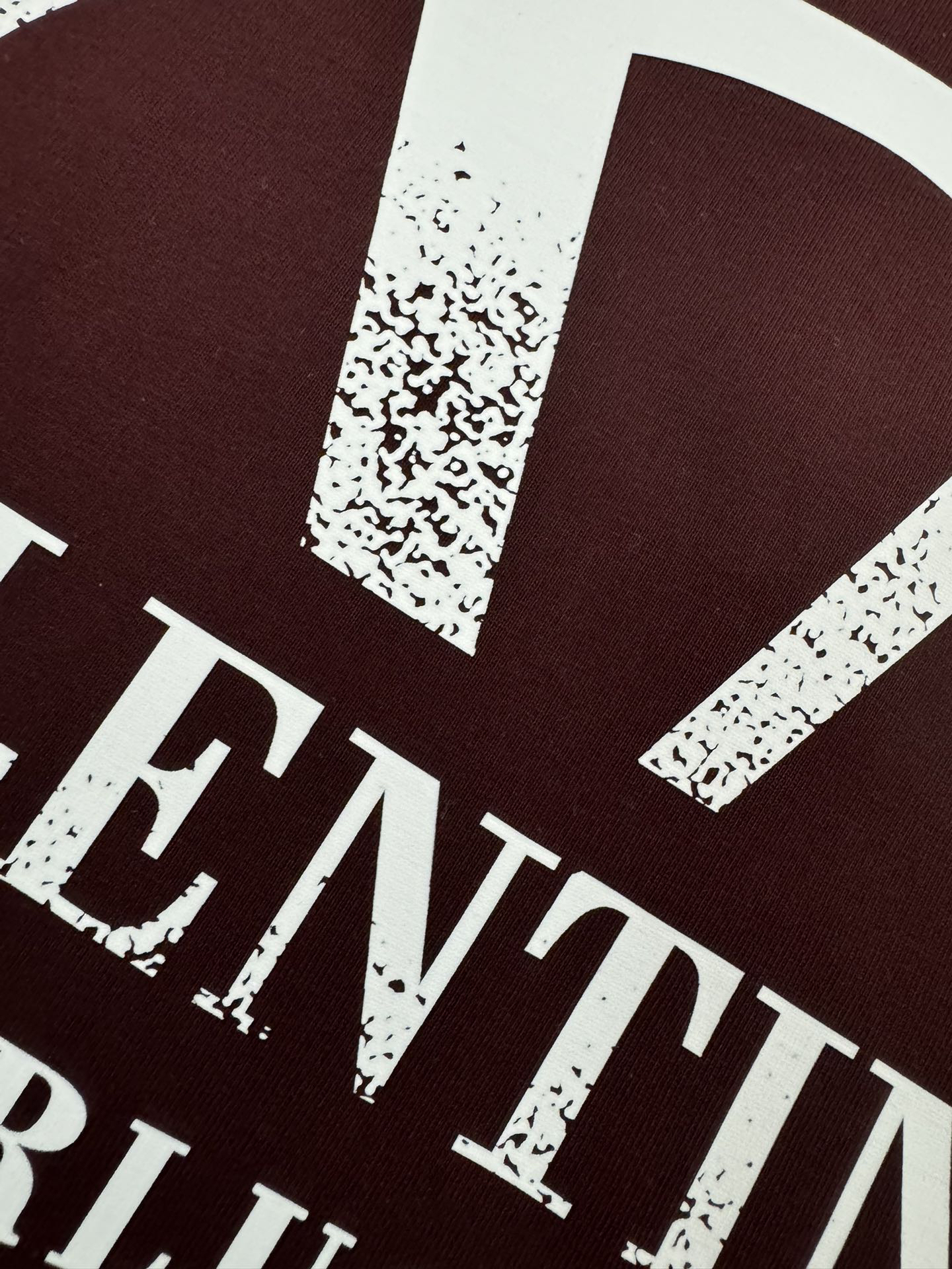 ヴァレンティノ「Valentino」‌2025 サマーコレクション ラウンドネック プリント ショートスリーブTシャツ